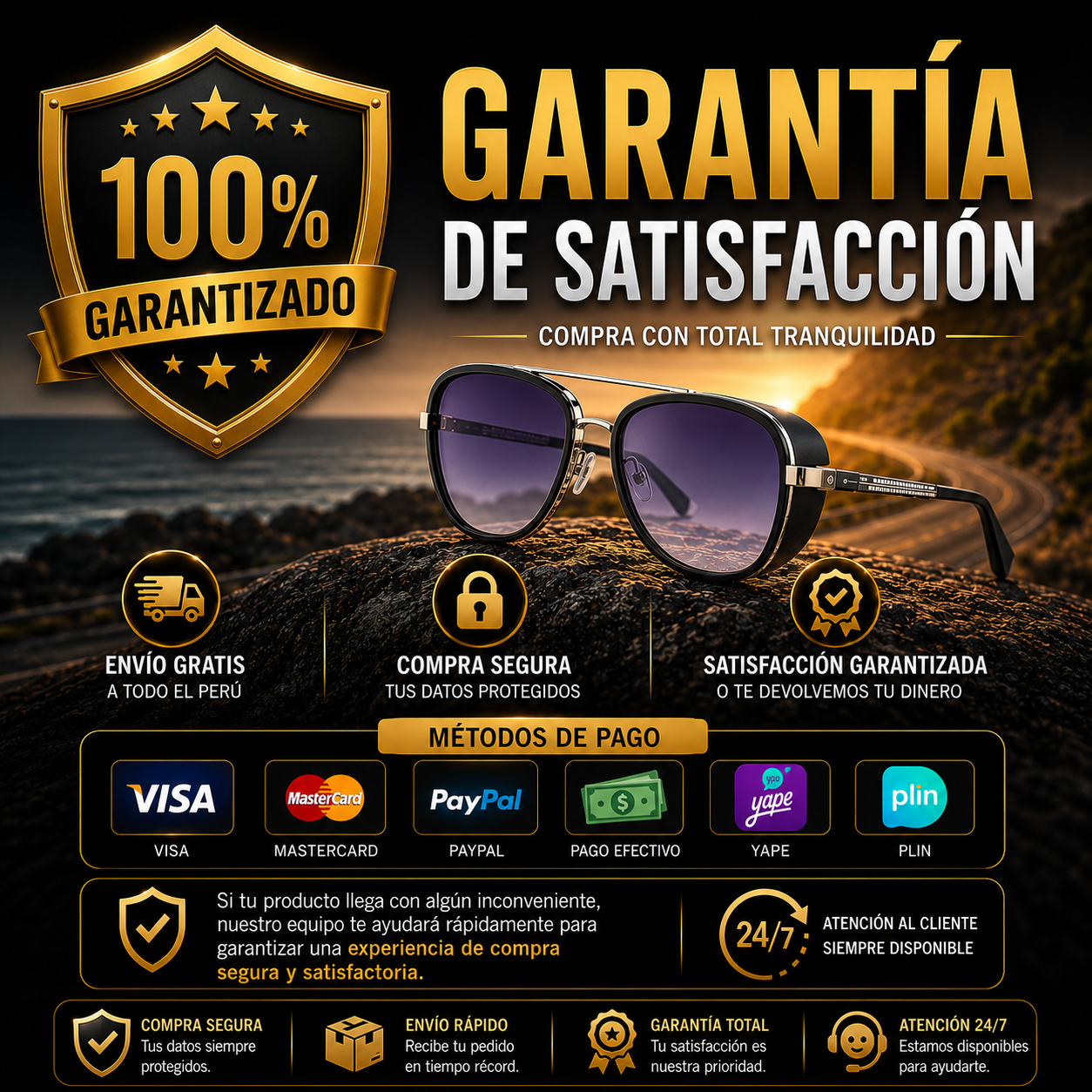 GAFAS DE SOL - Protección Inteligente, Estilo Imparable