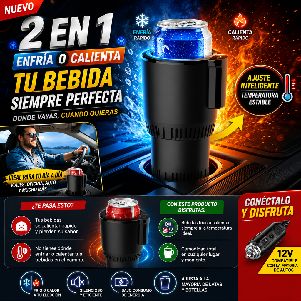 ThermoDrive Pro - 🔥 Frío o calor al instante ❄️