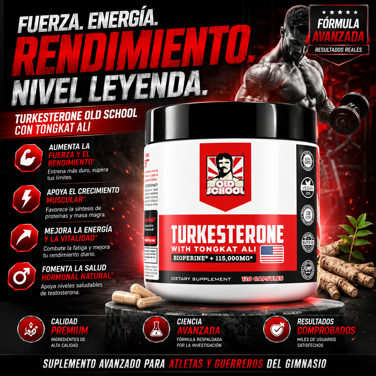 TURKESTERONA - OLD SCHOOL