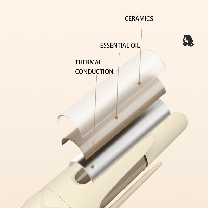 Rizador de Pelo Giratorio Automático