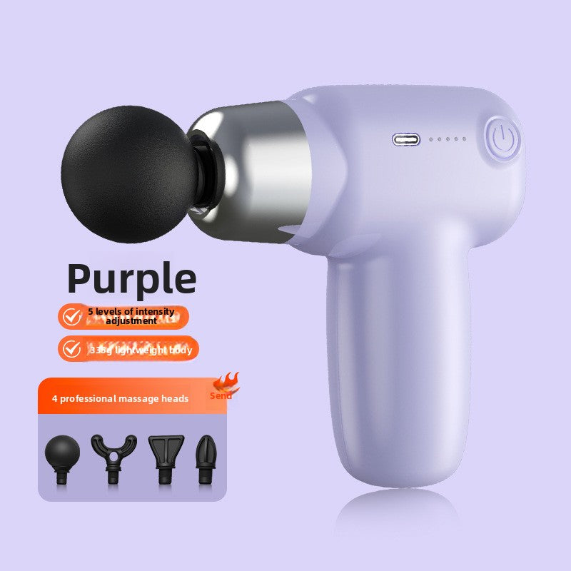 ✨ Mini Pistola de Masaje Muscular Portátil