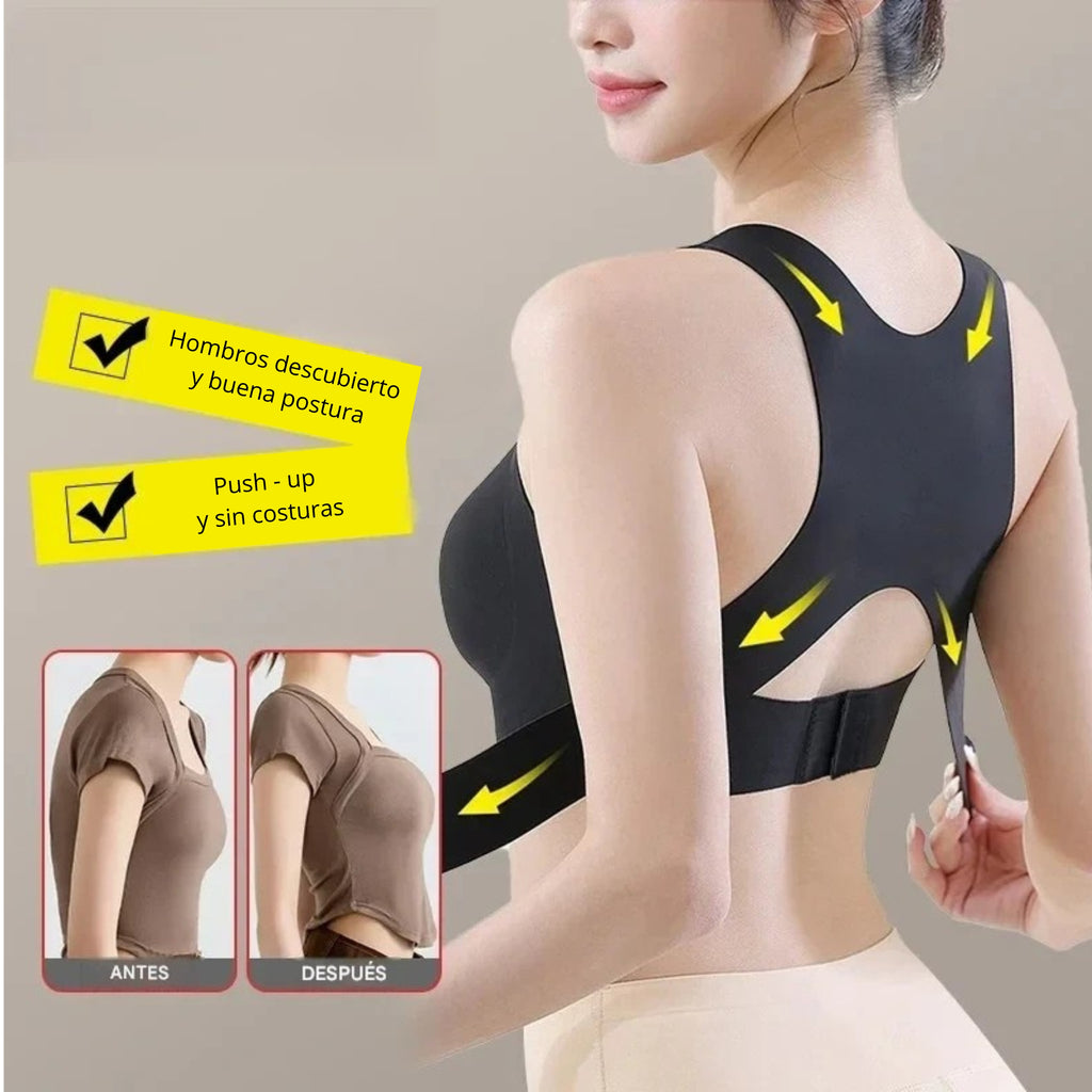 Sujetador Push-up Corrector de Postura para Mujer