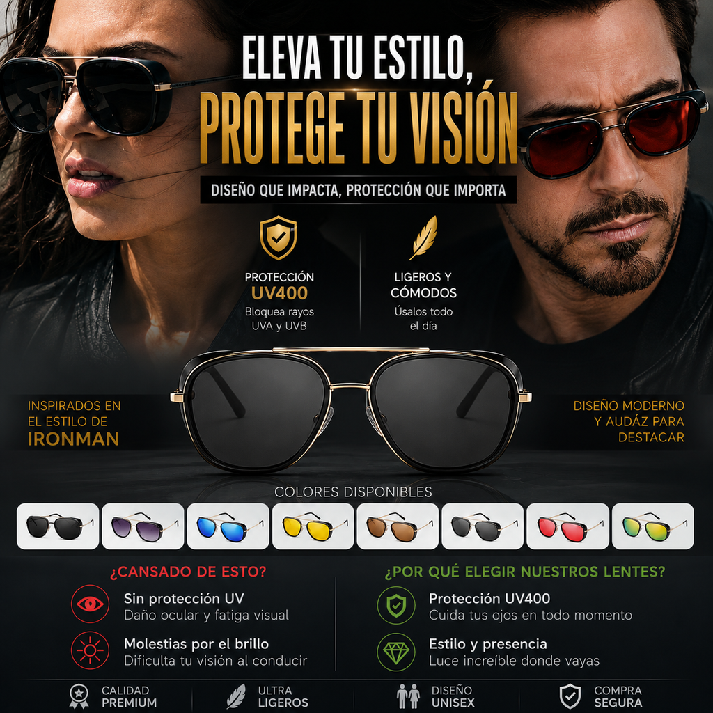 GAFAS DE SOL - Protección Inteligente, Estilo Imparable