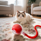 🐾 Juguete Interactivo Inteligente para Perros y Gatos con Led